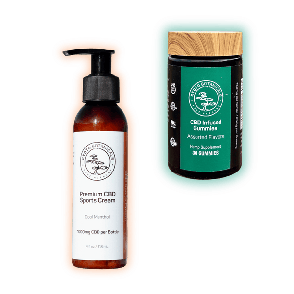 The Recovery Stack: Broad Spectrum CBD Gummies & Sports Cream