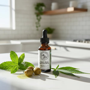 Best Organic Mint CBD Oil for Calm & Sleep (900mg)