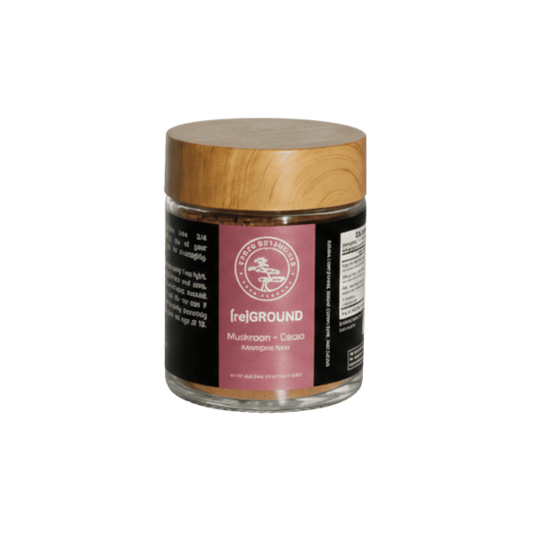 (re)GROUND Mushroom and Cacao Adaptogenic Brew for focus and energy — Kyoto Botanicals