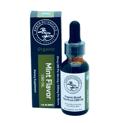 THC-Free Peppermint CBD Oil (USDA Organic)