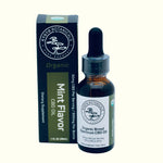 Kyoto Botanicals USDA Organic Mint CBD Oil bottle front label on clean background